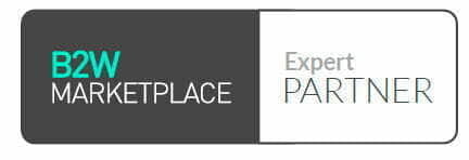 Selo de parceria B2W Marketplace Expert Partner