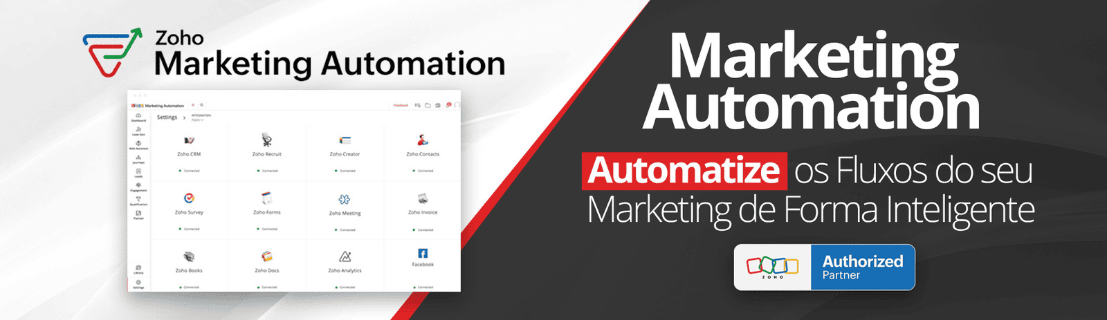 Banner sobre Zoho Marketing Automation