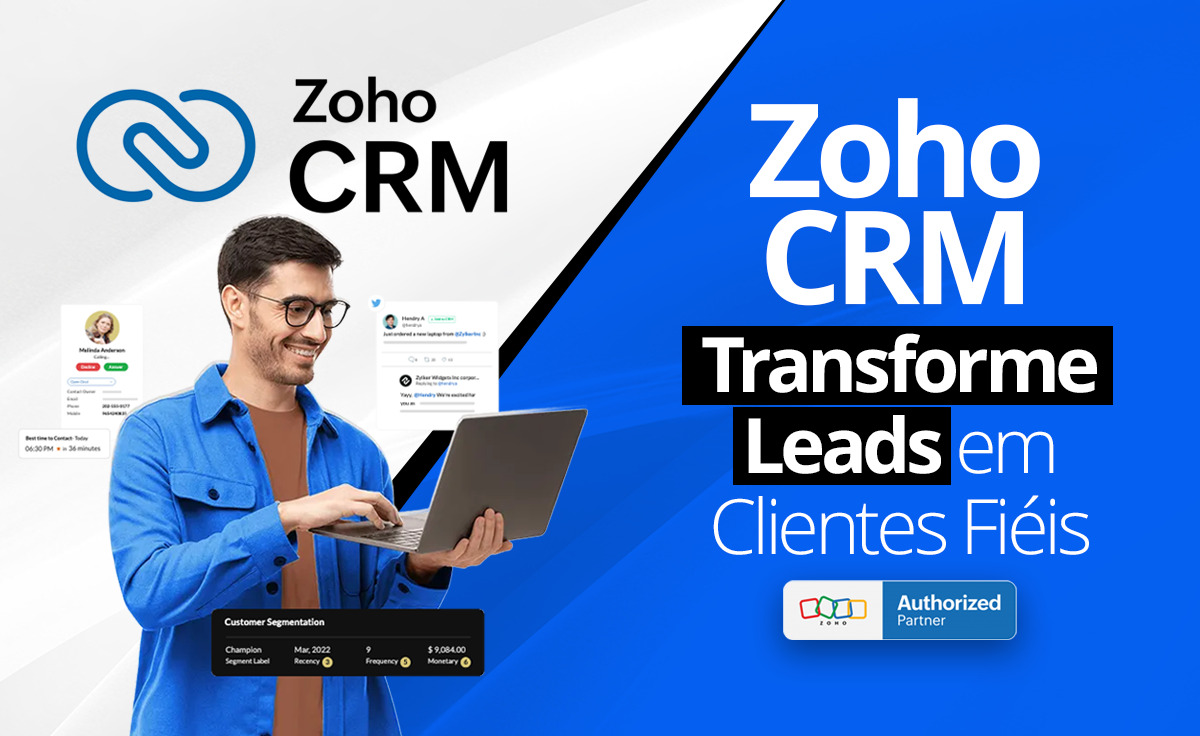 Banner sobre Zoho CRM