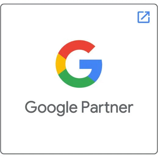 Selo Google Partners da MT Soluções para Marketing Digital