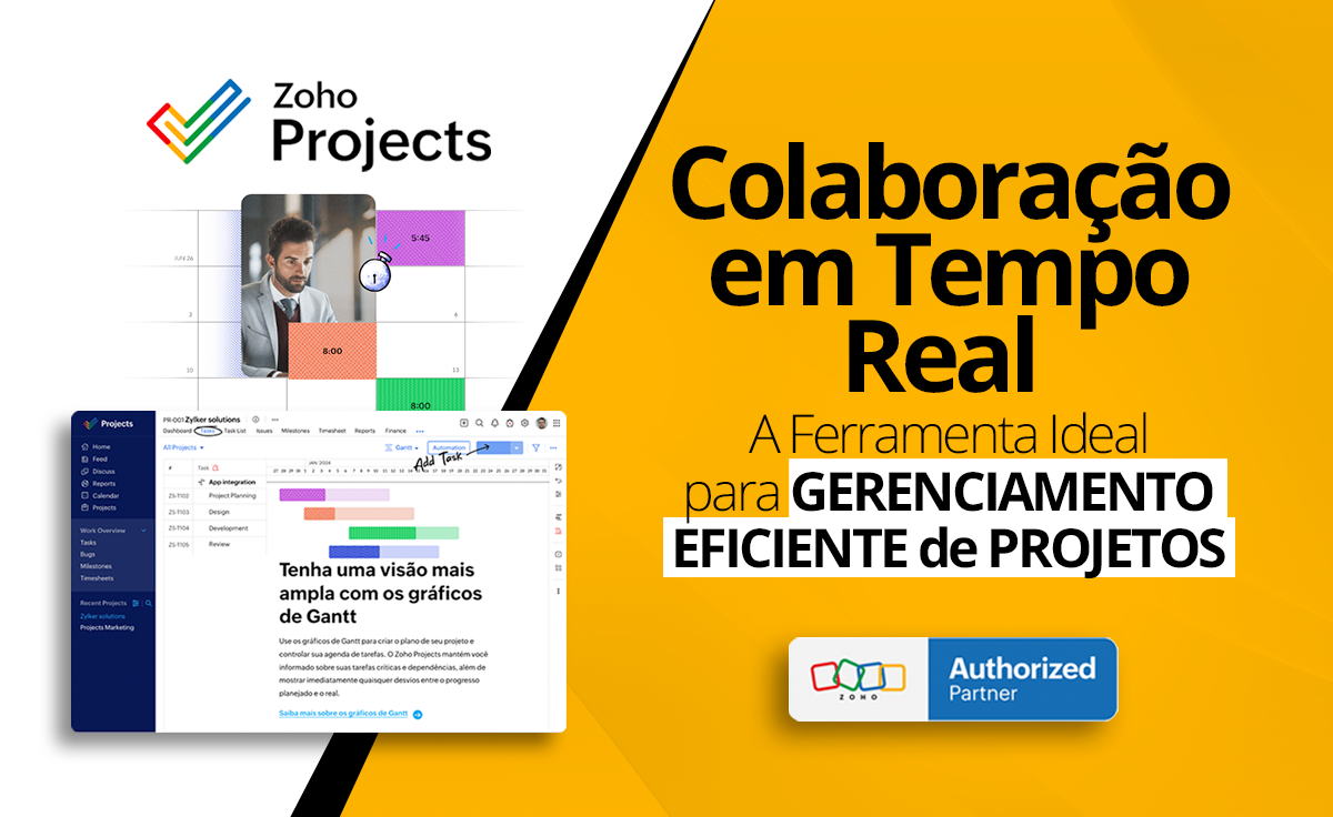 Banner Zoho Projects